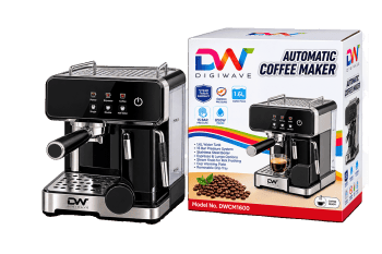 Digiwave Fully Automatic Coffee Machine | Japan Ulkan Pump | DWCM1600