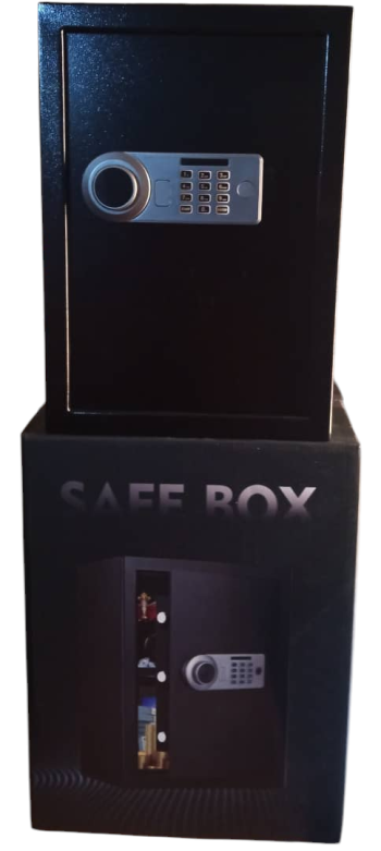 AL002-70 Digital Safe Box Which Has Digital Pin Emergency Keys Access And Features A Steel Body