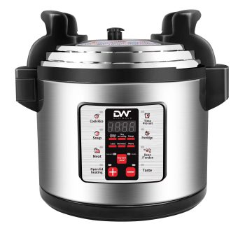 DWPC1775 Electric Pressure Cooker Digital 80Ltrs/ 5000W / Microcomputer Control / Preset Time/ Over Heat Protection / With 1 Year Warranty