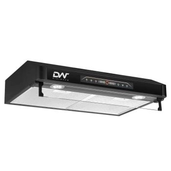DWRH6005T Range Hood 60CMS  Black Color Touch Panel/ Single Motor / Lamp 1.5W x2 With 1 Year Warranty