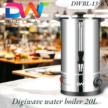DWWB1396 Water Boiler 20Ltrs Stainless Steel Grad Tank /1800Watts/ With 1 Year Warranty