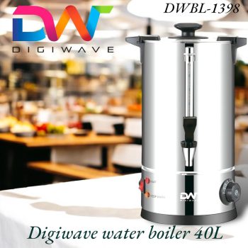 DWWB1398 Water Boiler 40Ltrs Stainless Steel Grad Tank /2800Watts/ With 1 Year Warranty