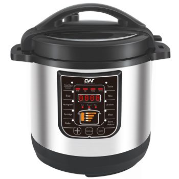 DWPC1708 Electric Pressure Cooker Digital 11Ltrs /1600Watts/ Microcomputer Function/Preset Timer/Overheat Protection With 1 Years Warranty