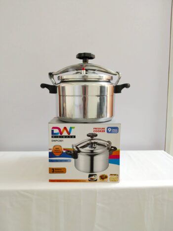 DWPC901 Gas/Coal Aluminum Pressure Cooker 9.0Litre