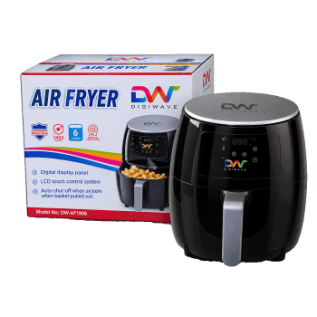 Digiwave Digital Air Fryer 6.0L 2400W | Premium Quality |DW-AF1906