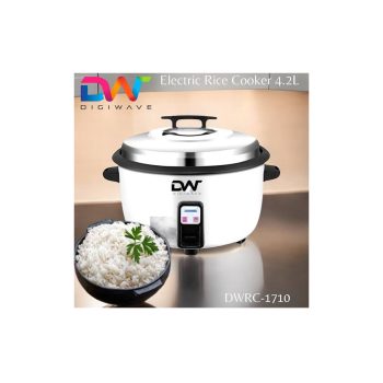 Digiwave Rice Cooker 4.2L Bowl 1300W | Fast & Efficient | DWRC1710