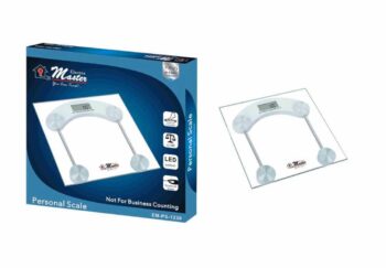 PS1239 Personal Scale Square Shape 180Kgs Digital With 6 months Warranty
