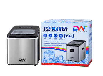 Digiwave Energy Efficient Ice Maker 15Kg/24hr 130W | DW-ICM2025